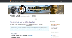 Desktop Screenshot of aikidomanomyutz.net